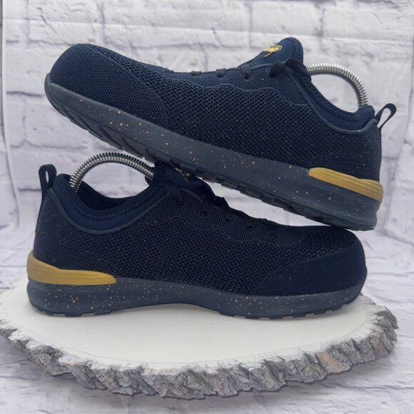 Skechers Women's Blue Bulkin Composite Toe Non Slip Work Safety Shoe Size 8.5 - Picture 9 of 13